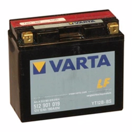 Varta 512 901 003 MC-batteri 12 volt 12 Ah (+ pol till vänster)